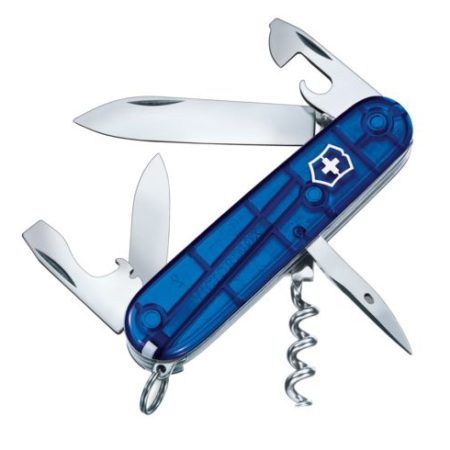 Victorinox Spartan azul transparente